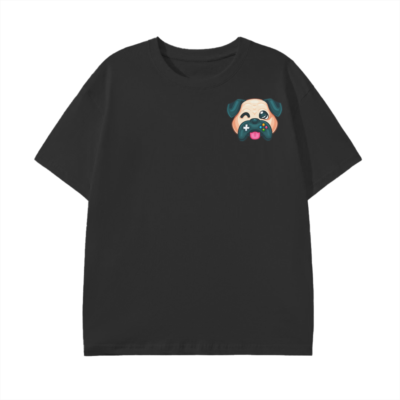 logo,tshirt,classic,puggo,pug,puggo studios,summer