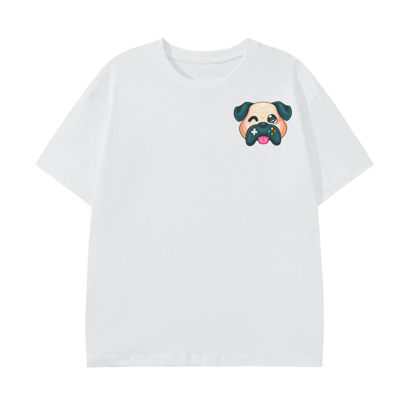 logo,tshirt,classic,puggo,pug,puggo studios,summer